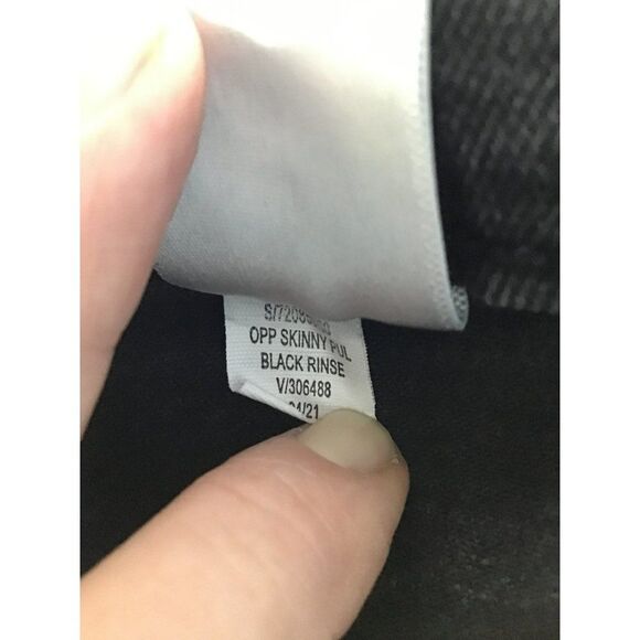 Old Navy XL Black Girl's Skinny Jeans with Pockets - Picture 9 of 9